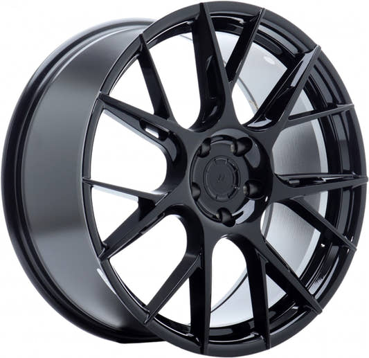 Japan Racing Wheels JR42 gloss black Alufelge 9.5x19 Zoll ET35 LK 5x120 ML72.6