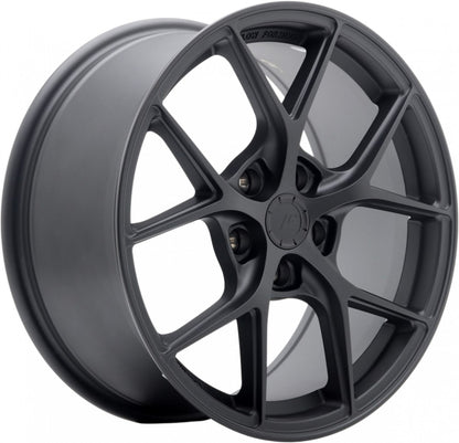 Japan Racing Wheels SL-01 matt gun metal Alufelge 9.5x18 Zoll ET25 LK 5x120 ML72.6
