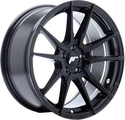 Japan Racing Wheels JR21 gloss black Alufelge 8.5x18 Zoll ET45 LK 5x112 ML72.6