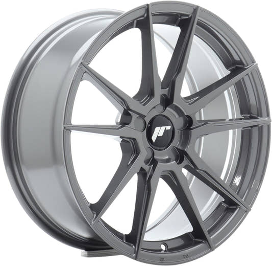 Japan Racing Wheels JR21 hyper gray Alufelge 8.5x19 Zoll ET35 LK 5x120 ML72.6