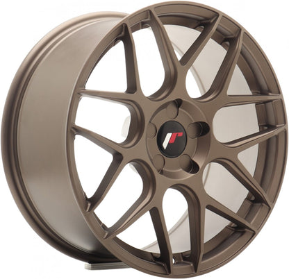 Japan Racing Wheels JR18 matt bronze Alufelge 7.5x18 Zoll ET36 LK 5x112 ML72.6