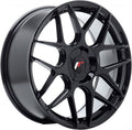 Japan Racing Wheels JR18 gloss black Alufelge 7.5x18 Zoll ET36 LK 5x114.3 ML72.6