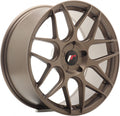 Japan Racing Wheels JR18 matt bronze Alufelge 8.5x18 Zoll ET35 LK 5x112 ML72.6