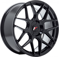 Japan Racing Wheels JR18 gloss black Alufelge 8.5x18 Zoll ET41 LK 5x112 ML72.6