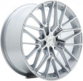 Japan Racing Wheels JR38 silver machined Alufelge 8x18 Zoll ET40 LK 5x108 ML72.6