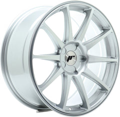 Japan Racing Wheels JR11 hyper silver Alufelge 8.5x19 Zoll ET42 LK 5x112 ML72.6