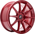 Japan Racing Wheels JR11 platinum red Alufelge 8.5x19 Zoll ET42 LK 5x112 ML72.6