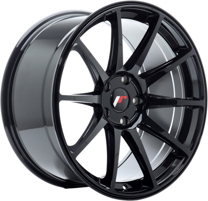 Japan Racing Wheels JR11 gloss black Alufelge 9.5x19 Zoll ET35 LK 5x120 ML72.6