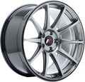 Japan Racing Wheels JR11 hyper black Alufelge 9.5x19 Zoll ET35 LK 5x120 ML72.6