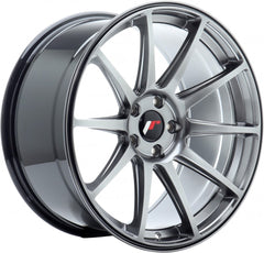 Japan Racing Wheels JR11 hyper black Alufelge 9.5x19 Zoll ET35 LK 5x120 ML72.6