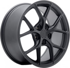 Japan Racing Wheels SL-01 matt gun metal Alufelge 9x19 Zoll ET44 LK 5x112 ML72.6
