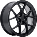 Japan Racing Wheels SL-01 matt black Alufelge 9x19 Zoll ET31 LK 5x112 ML72.6