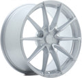 Japan Racing Wheels SL-02 matt silver Alufelge 8x18 Zoll ET40 LK 5x112 ML72.6