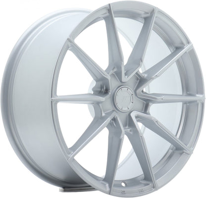 Japan Racing Wheels SL-02 matt silver Alufelge 8x18 Zoll ET40 LK 5x112 ML72.6