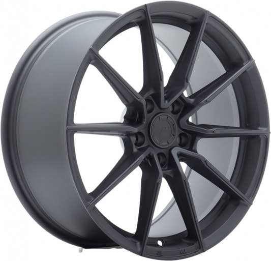 Japan Racing Wheels SL-02 matt gun metal Alufelge 8.5x19 Zoll ET35 LK 5x112 ML72.6