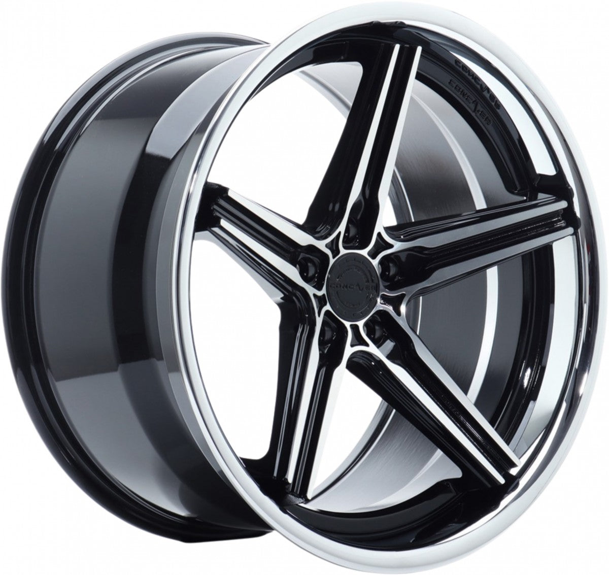 Concaver CVR9 black diamond cut Alufelge 8.5x20 Zoll ET35 LK 5x120 ML72.6