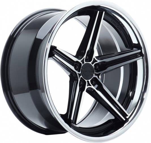 Concaver CVR9 black diamond cut Alufelge 9.5x20 Zoll ET22 LK 5x120 ML72.6