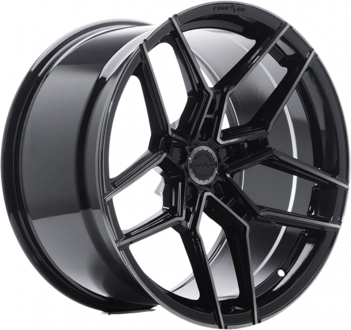 Concaver CVR5 double tinted black Alufelge 10x20 Zoll ET45 LK 5x112 ML72.6