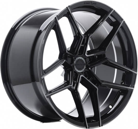 Concaver CVR5 double tinted black Alufelge 10.5x22 Zoll ET25 LK 5x130 ML74.1