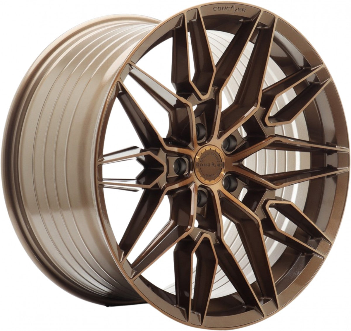 Concaver CVR6 brushed bronze Alufelge 9x22 Zoll ET35 LK 5x112 ML74.1