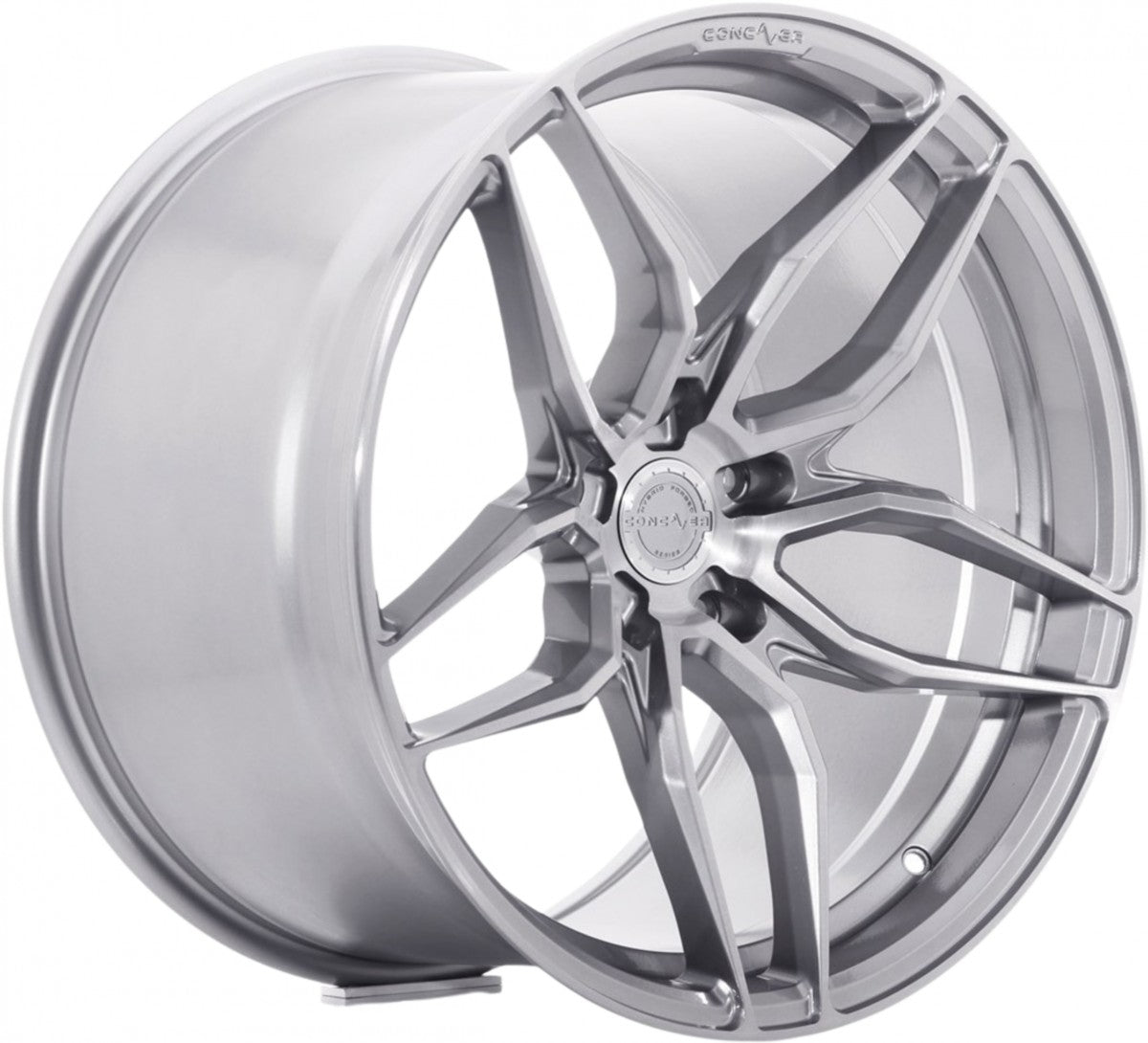 Concaver CVR3 brushed titanium Alufelge 9x21 Zoll ET35 LK 5x112 ML74.1