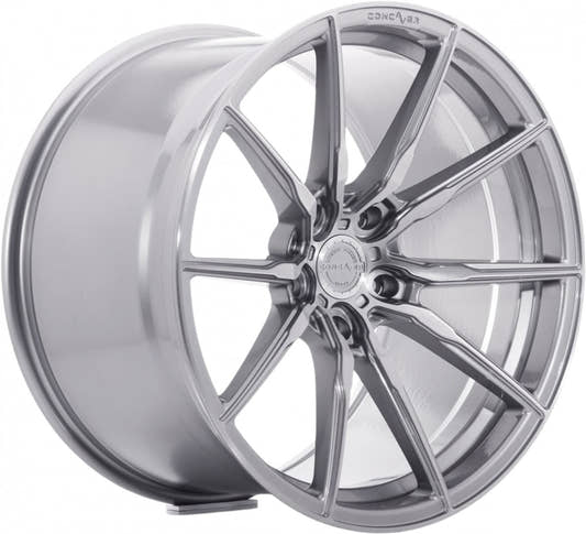 Concaver CVR4 brushed titanium Alufelge 9x21 Zoll ET35 LK 5x112 ML74.1