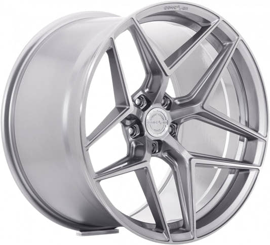 Concaver CVR2 brushed titanium Alufelge 11.5x21 Zoll ET59 LK 5x130 ML74.1