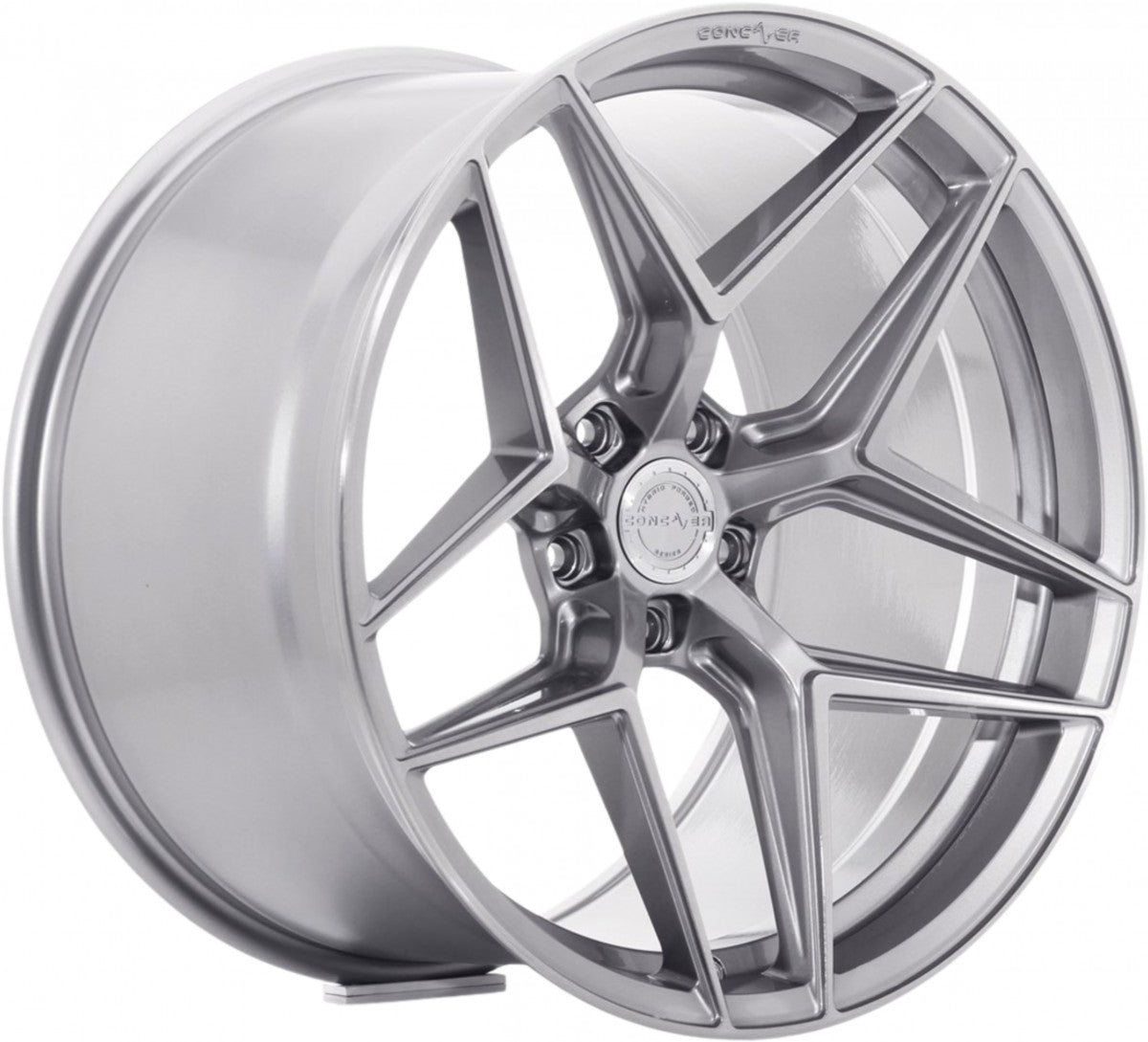 Concaver CVR2 brushed titanium Alufelge 9x21 Zoll ET25 LK 5x112 ML74.1