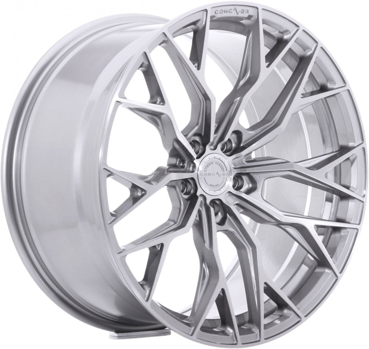 Concaver CVR1 brushed titanium Alufelge 9x21 Zoll ET35 LK 5x112 ML74.1