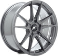 Japan Racing Wheels JR21 hyper gray Alufelge 8.5x19 Zoll ET43 LK 5x108 ML72.6
