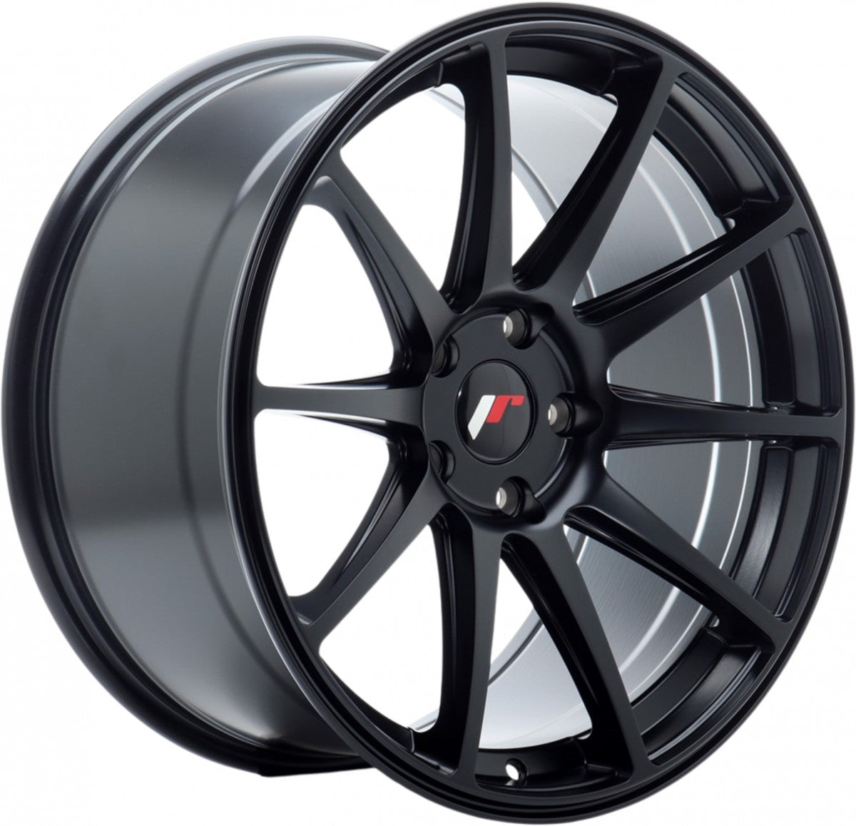 Japan Racing Wheels JR11 matt black Alufelge 8.5x19 Zoll ET40 LK 5x112 ML72.6