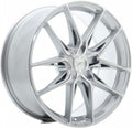 Japan Racing Wheels JR44 silver machined Alufelge 8.5x19 Zoll ET45 LK 5x114.3 ML72.6