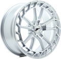 Japan Racing Wheels JR45 silver machined Alufelge 8.5x19 Zoll ET45 LK 5x112 ML72.6
