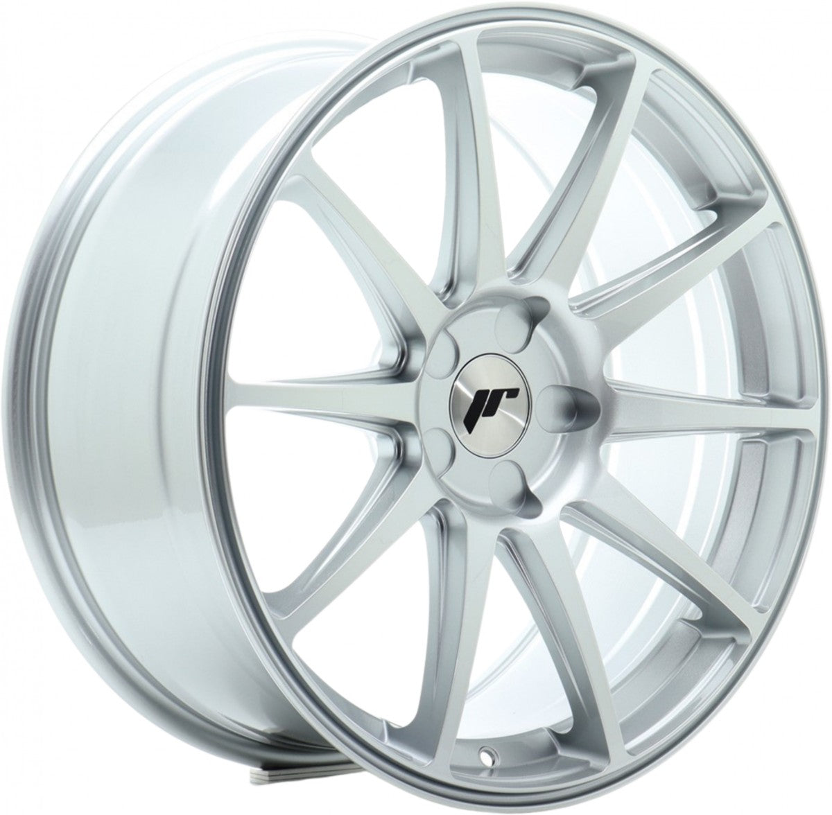 Japan Racing Wheels JR11 hyper silver Alufelge 10x20 Zoll ET30 LK 5x112 ML72.6