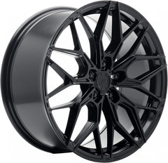 Japan Racing Wheels JR46 gloss black Alufelge 8.5x19 Zoll ET35 LK 5x112 ML66.6