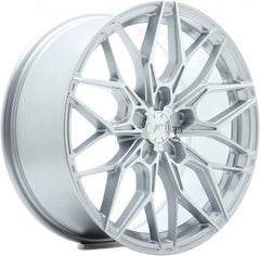 Japan Racing Wheels JR46 silver machined Alufelge 8.5x19 Zoll ET45 LK 5x114.3 ML72.6