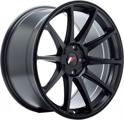 Japan Racing Wheels JR11 matt black Alufelge 8.5x19 Zoll ET42 LK 5x108 ML72.6