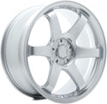 Japan Racing Wheels SL-03 matt silver Alufelge 8.5x19 Zoll ET42 LK 5x114.3 ML72.6