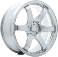 Japan Racing Wheels SL-03 matt silver Alufelge 8.5x19 Zoll ET42 LK 5x114.3 ML72.6