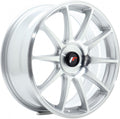 Japan Racing Wheels JR11 silver machined Alufelge 7.5x18 Zoll ET40 LK 5x114.3 ML72.6