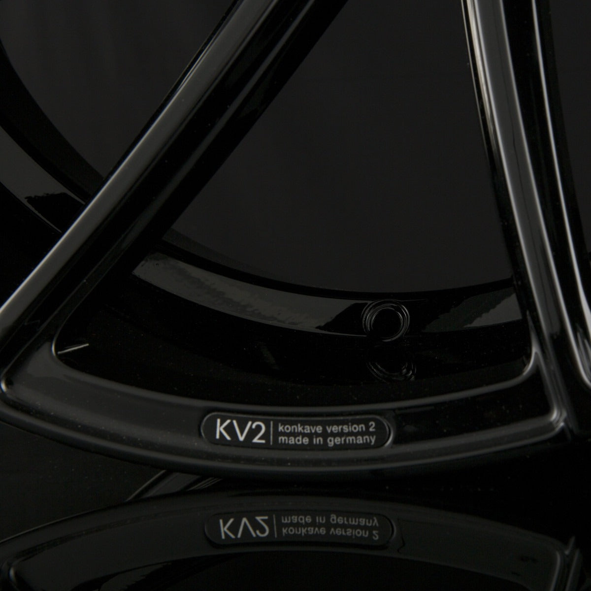 Mbdesign KV2 Glanzschwarz - Schwarz glänzend lackiert Alufelge 8.5x19 Zoll ET43 LK 5x112 ML75 – Bild 4
