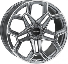 Proline Techart Daytona II grey polished Alufelge 11.5x22 Zoll ET58 LK 5x130 ML71.5