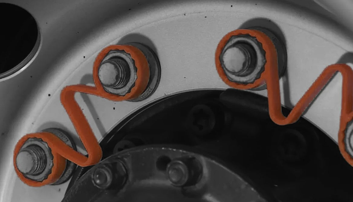 checkpoint Radmuttersicherung- und Indikator CHECKLINK ROT 33 mm (50 Stück) – Bild 3