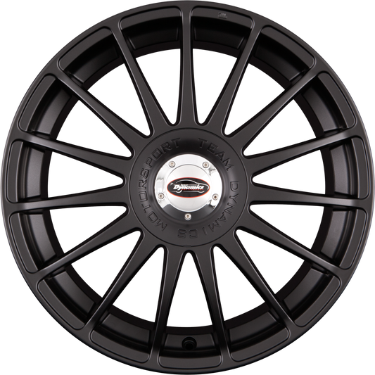 Team Dynamics Monza R Racing-Flat-Black Alufelge 7.5x18 Zoll ET25 LK 4x98 ML73.1