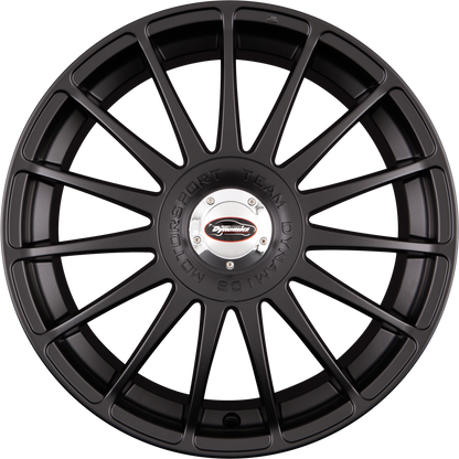 Team Dynamics Monza R Racing-Flat-Black Alufelge 7.5x18 Zoll ET25 LK 4x98 ML73.1