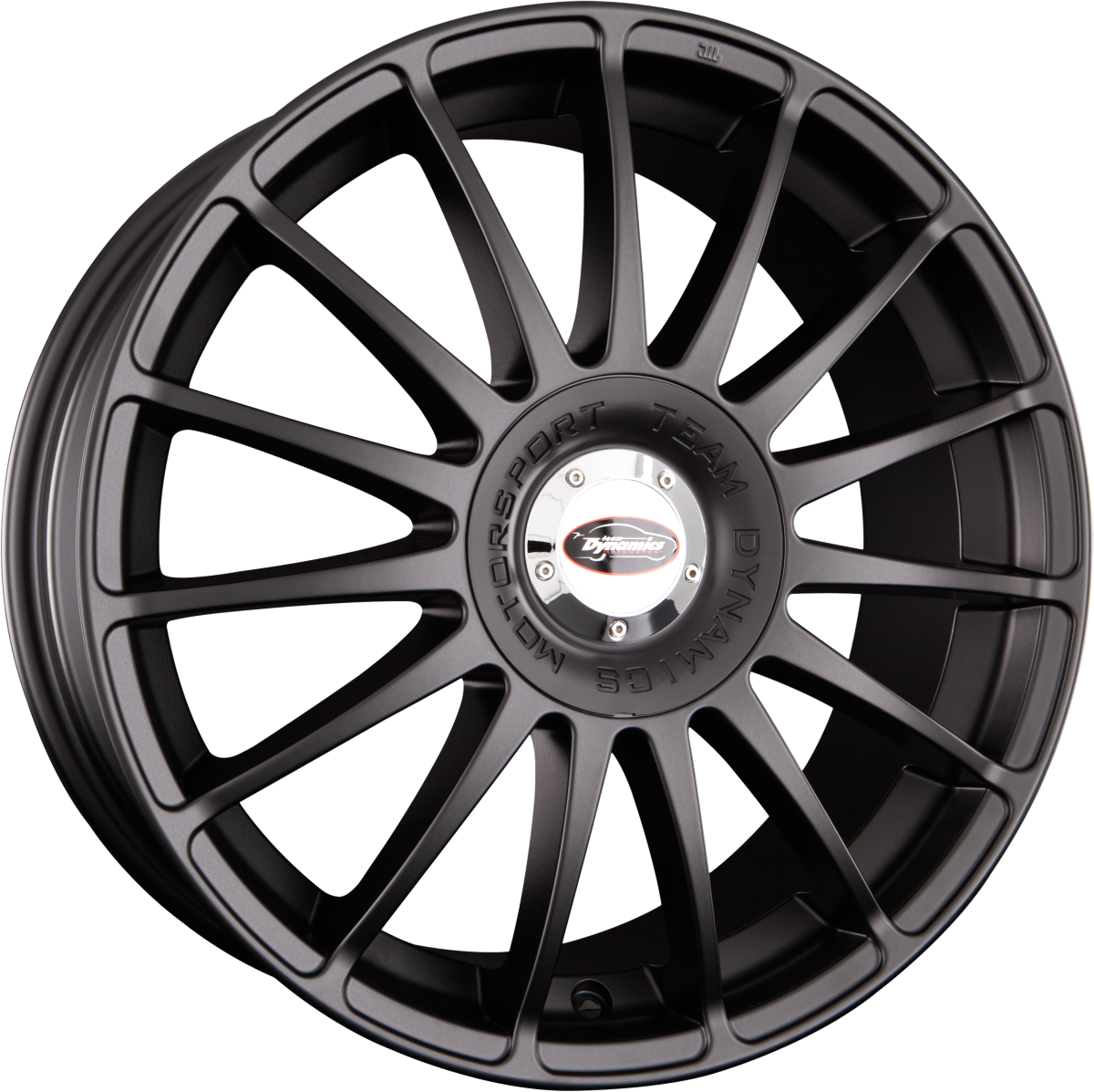 Team Dynamics Monza R Racing-Flat-Black Alufelge 7.5x18 Zoll ET25 LK 4x98 ML73.1 – Bild 2