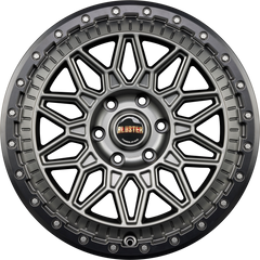 Fondmetal Bluster Matt Titanium Black Lip Alufelge 9x20 Zoll ET19.1 LK 6x139.7 ML77.8