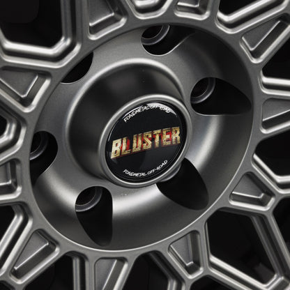 Fondmetal Bluster Matt Titanium Black Lip Alufelge 9x20 Zoll ET19.1 LK 6x139.7 ML77.8 – Bild 3