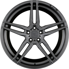 Yido Performance YP-FF1 Gloss Gun Metal Alufelge 9.5x19 Zoll ET45 LK 5x112 ML66.6