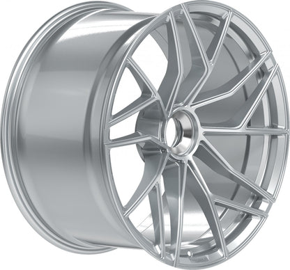 Proline Techart Formula VII Race arctic silver Alufelge 12x21 Zoll ET42 LK 1x1 ML84 – Bild 4